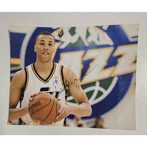 Autographed photo by Dante Exum Utah Jazz's